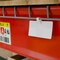 C-Line Products Wire Rack Shelf Tag, Side Load, 312 x 112, White, 10PK Set of 10 PK, 100PK 87411-BX - alternate 2